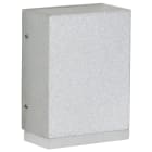 ALBERT - Wandleuchte Typ Nr. 0325 - Farbe: Silber, mit 1 x LED 3,2 W, 2 Ersatzgläser: 902