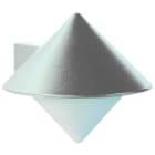ALBERT - Wandleuchte Typ Nr. 0617 - Farbe: Silber, für 1 x Lampe, E27
