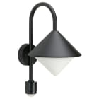 ALBERT - Wandleuchte Typ Nr. 0646 - Farbe: schwarz, mit BWM für 1 x Lampe, E27