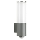ALBERT - Wandleuchte Typ Nr. 0320 - Edelstahl/anthrazit, mit BWM für 1 x Lampe max. 20 W,