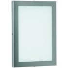 ALBERT - Wand- und Deckenleuchte Typ Nr. 6350 - Edelstahl, mit 1 x LED 20 W, 2200 lm