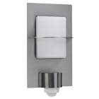 ALBERT - Wandleuchte Typ Nr. 6140 - Edelstahl, mit BWM, für 1 x Lampe, E27