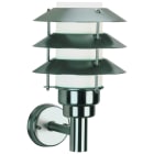 ALBERT - Wandleuchte Typ Nr. 0216 - Edelstahl, für 1 x Lampe, E27