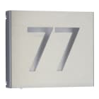 ALBERT - Hausnummernleuchte Typ Nr. 6012 - Edelstahl, 1 bis 2-stellig, mit LED 2 W