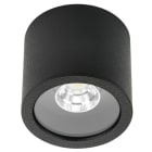 ALBERT - Deckenaufbaustrahler Typ Nr. 2319 - Farbe: schwarz, mit 1 x LED 8 W, 800 lm,3000