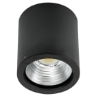 ALBERT - Deckenaufbaustrahler Typ Nr. 2380 - Farbe: schwarz, mit 1 x LED 12 W, 1200 lm