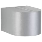 ALBERT - Wandstrahler Typ Nr. 2338 - 2-seitig - Farbe: Silber, eng/eng, mit 2 x LED 3 W