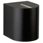 ALBERT - Wandstrahler Typ Nr. 2400 - 2-seitig - Farbe: schwarz, Lichtaustritt eng/eng, mi