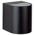 ALBERT - Wandstrahler Typ Nr. 2402 - 2-seitig - Farbe: schwarz, Lichtaustritt breit/breit