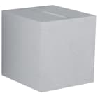 ALBERT - Wandstrahler Typ Nr. 2415 - 2-seitig - Farbe: Silber, Lichtaustritt eng/eng, mit