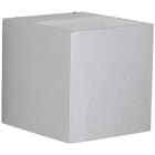 ALBERT - Wandstrahler Typ Nr. 2417 - 2-seitig - Farbe: Silber, Lichtaustritt breit/breit,