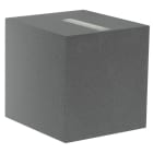 ALBERT - Wandstrahler Typ Nr. 2442 - 2-seitig - Farbe: anthrazit, Lichtaustritt eng/breit