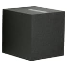 ALBERT - Wandstrahler Typ Nr. 2442 - 2-seitig - Farbe: schwarz, Lichtaustritt eng/breit,