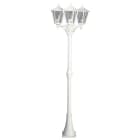 ALBERT - Mastleuchte 3-fl. Typ Nr. 2046 - Farbe: weiß, für 3 x Lampe, E27