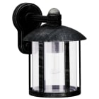ALBERT - Wandleuchte Typ Nr. 1835 - Farbe: schwarz-Silber, für 1 x Lampe, E27