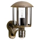 ALBERT - Wandleuchte Typ Nr. 1836 - Farbe: braun-messing, mit BWM für 1 x Lampe, E27