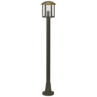 ALBERT - Wegeleuchte Typ Nr. 4139 - Farbe: braun-messing, für 1 x Lampe, E27