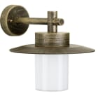 ALBERT - Wandleuchte Typ Nr. 1852 - Farbe: braun-messing, für 1 x QA55 - 57W, E27