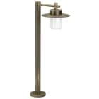 ALBERT - Wegeleuchte Typ Nr. 4152 - Farbe: braun-messing, für 1 x QA55 - 57 W,E27