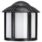 ALBERT - Wandleuchte Typ Nr. 3221 - Farbe: schwarz-Silber, für 1 x Lampe, E27