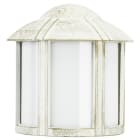 ALBERT - Wandleuchte Typ Nr. 3221 - Farbe: weiß-gold, für 1 x Lampe, E27