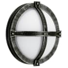 ALBERT - Wand- und Deckenleuchte Typ Nr. 6230 - Farbe: schwarz-Silber, für 1 x Lampe, E27