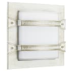 ALBERT - Wand- und Deckenleuchte Typ Nr. 6262 - Farbe: weiß-gold, für 1 x Lampe, E27