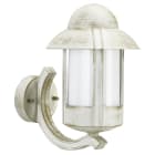 ALBERT - Wandleuchte Typ Nr. 1840 - Farbe: weiß-gold, für 1 x Lampe, E27