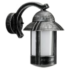 ALBERT - Wandleuchte Typ Nr. 1841 - Farbe: schwarz-Silber, für 1 x Lampe, E27