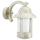 ALBERT - Wandleuchte Typ Nr. 1841 - Farbe: weiß-gold, für 1 x Lampe, E27