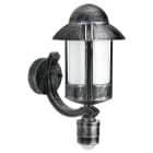 ALBERT - Wandleuchte Typ Nr. 1842 - Farbe: schwarz-Silber, mit BWM für 1 x Lampe, E27