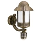 ALBERT - Wandleuchte Typ Nr. 1842 - Farbe: braun-messing, mit BWM für 1 x Lampe, E27