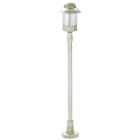 ALBERT - Wegeleuchte Typ Nr. 4141 - Farbe: weiß-gold, für 1 x Lampe, E27