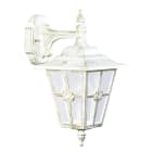 ALBERT - Wandleuchte Typ Nr. 1805 - Farbe: weiß-gold, für 1 x Lampe, E27