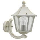 ALBERT - Wandleuchte Typ Nr. 1820 - Farbe: weiß-gold, für 1 x Lampe, E27