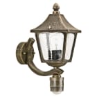 ALBERT - Wandleuchte Typ Nr. 1822 - Farbe: braun-messing, mit BWM für 1 x Lampe, E27