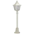 ALBERT - Wegeleuchte Typ Nr. 4128 - Farbe: weiß-gold, für 1 x Lampe, E27