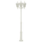 ALBERT - Mastleuchte 3-fl. Typ Nr. 2099 - Farbe: weiß, für 3 x Lampe, E27