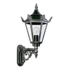 ALBERT - Wandleuchte Typ Nr. 1806 - Farbe: schwarz-Silber, für 1 x Lampe, E27