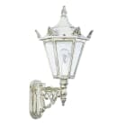 ALBERT - Wandleuchte Typ Nr. 1806 - Farbe: weiß-gold, für 1 x Lampe, E27