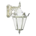 ALBERT - Wandleuchte Typ Nr. 1807 - Farbe: weiß-gold, für 1 x Lampe, E27