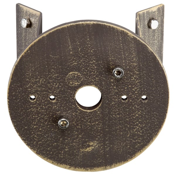 ALBERT - Eckbock rund Typ Nr. 1005 - Farbe: braun-messing