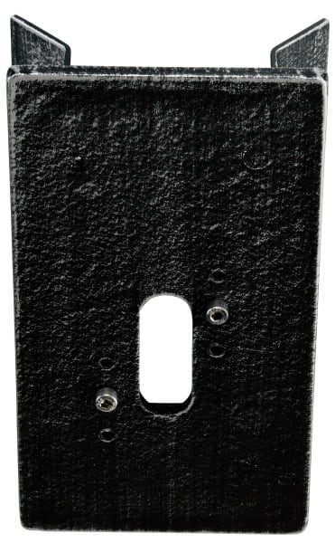 ALBERT - Eckbock eckig Typ Nr. 1006 - Farbe: schwarz-Silber