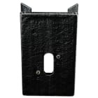 ALBERT - Eckbock eckig Typ Nr. 1006 - Farbe: schwarz-Silber
