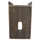 ALBERT - Eckbock eckig Typ Nr. 1007 - Farbe: braun-messing