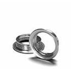 HOUBEN - Schraubring,E27,Stahl,glanzverzinkt messingfarben,Ø 56,5mm,Höhe 13mm