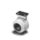 HOUBEN - Aufbaufassung,G13,PC,weiß,IP67 250V/2A/T140,für Lampen Ø 26mm Anschraubfuß