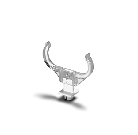 HOUBEN - Lampenhalter für 2G11,PC,glasklar Höhe 21/24/27 mm,Einsteckf. 5,5mm UV-stab.