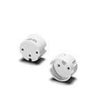 HOUBEN - Aufsteckfassung,G13,PC,weiß 250V/2A/T110,Dicke 9,5mm,Montagel. M3 f. LampenØ26mm