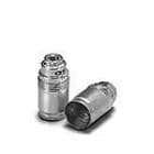 HOUBEN - Fass,E14,Stahl glanzverz.,mess. M10x1 Nippelg.,Glattm.,250V/2A/T230 Stein Porzel